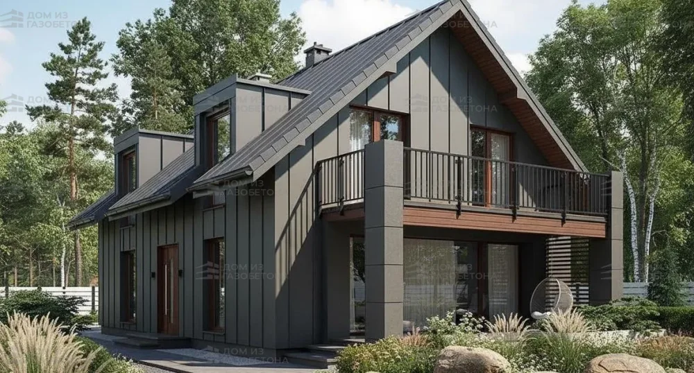 Проект Двухэтажный дом 11 на 18, 201 м2