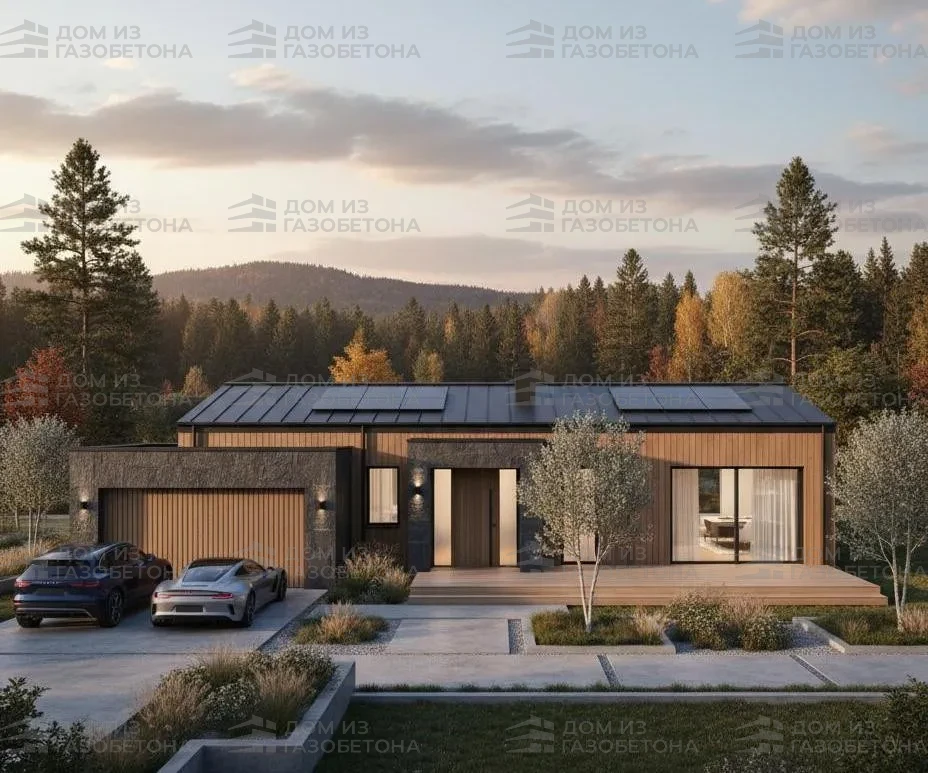 Проект Двухэтажный дом 12 на 15, 191 м2