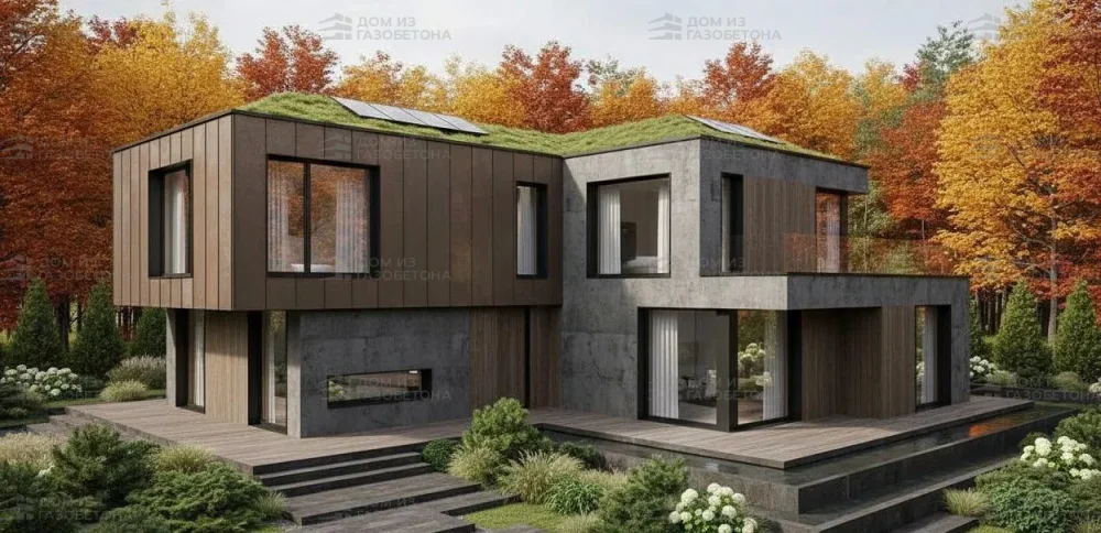 Проект Двухэтажный дом 10 на 11, 101 м2